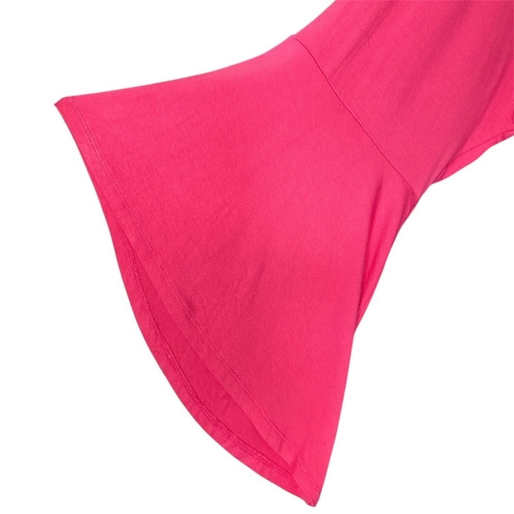Ashley Stewart Pink Bell Sleeve Peasant Top NWT - Picture 9 of 10